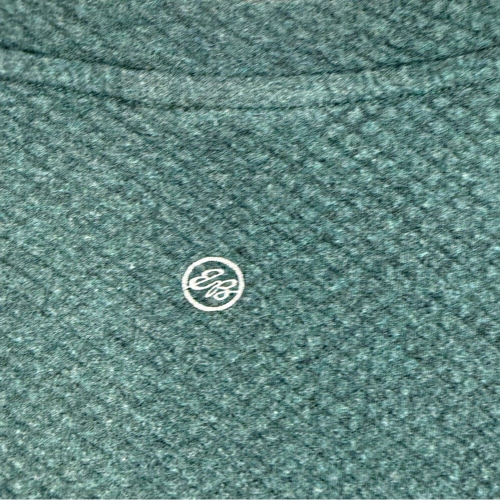 Eddie Bauer sweater pullover comfy dark Forest Green Crewneck Sweater - Picture 7 of 10